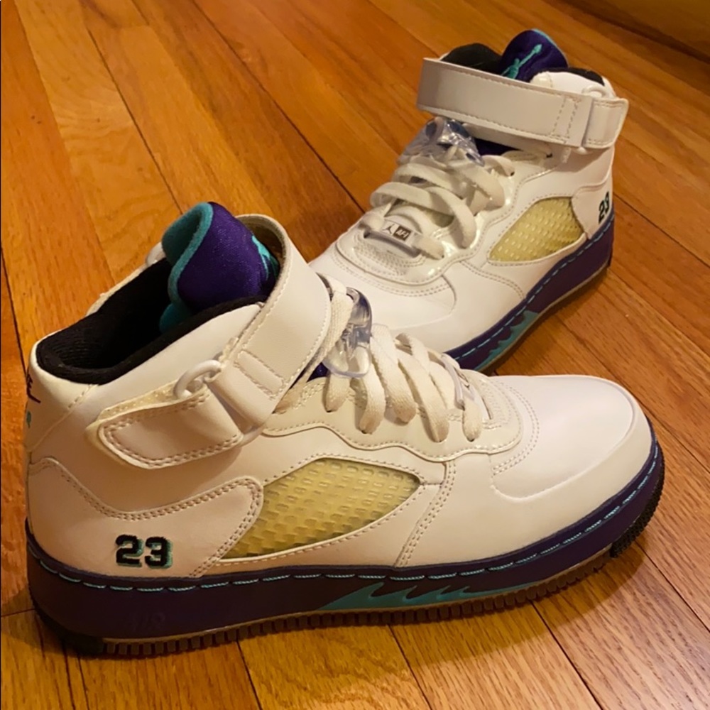 Nike Air Jordan Grape Retro Air Force1 AJF5 Fusion